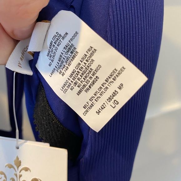 Becca One Piece sexy swimsuit in royal blue - Picture 8 of 8